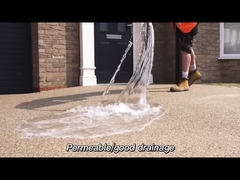 Özel Tasarımlar reçine yıkanmış çakıl taş epoksi kayma direnci ve kolay bakım