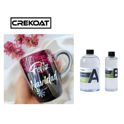 Uzun süreli döküm açık epoksi reçine 1kg Kit Sanat Çantası Tumbler Mücevher Yapım