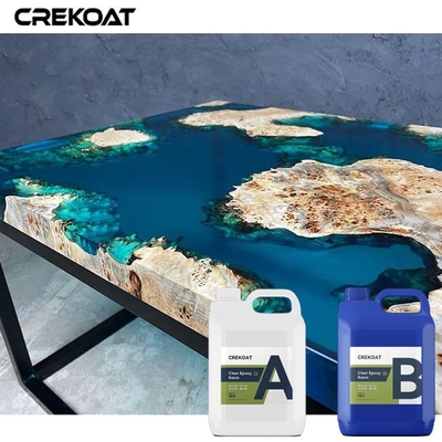 Endüstriyel Sınıf 1 Gallon Açık Epoxy Sıvı dökme reçine Su geçirmez