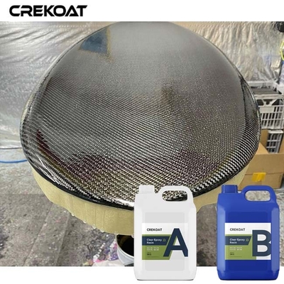 Cam Fiber Karbon Fiber Derin dökme Epoxy reçine dökme Canlı Kenar Masaüstü