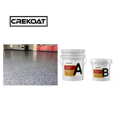 Çeşitli renkli Parlak Epoxy Plak Yer kaplama reçine Doğal olarak köpüklenir