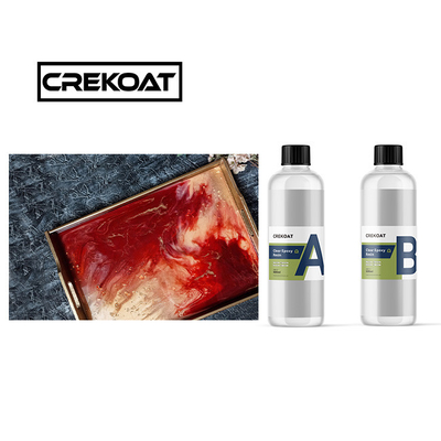 Parlak Hızlı Düzeltme Açık reçine UV Dirençli Roller Düşük Viskozitesi Epoxy reçine