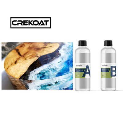 Kristal Açık Sanat Epoksi reçine zanaat kitleri sertleştirici şeffaf 5cm