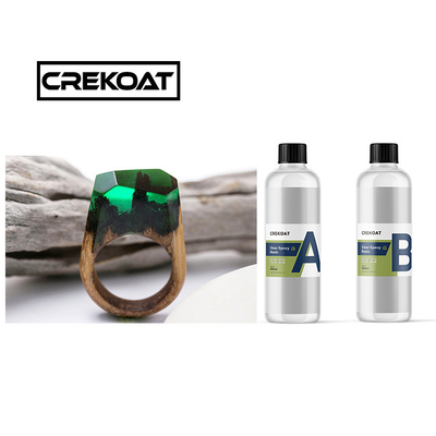 Sertlik Sıvı cam Derin dökme Epoxy Zehirli olmayan Suya dayanıklı Epoxy reçine TDS