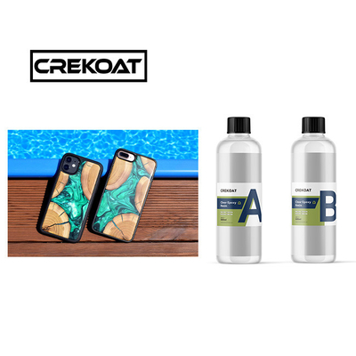 Sertlik Sıvı cam Derin dökme Epoxy Zehirli olmayan Suya dayanıklı Epoxy reçine TDS