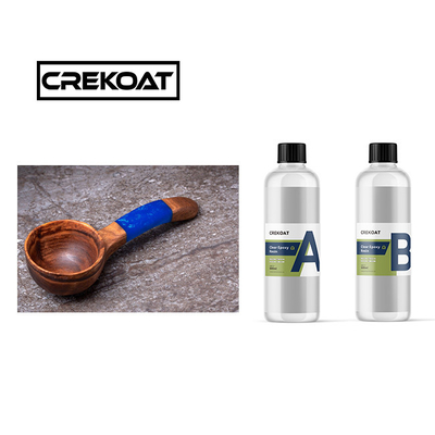 Kristal Açık Sanat Epoksi reçine zanaat kitleri sertleştirici şeffaf 5cm