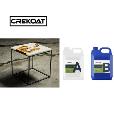 Düşük Kokusu Yok Voc Art Epoxy reçine Çarpışma Direnci Nehir Masası Mücevher Kalıpları için