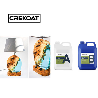 Düşük Kokusu Yok Voc Art Epoxy reçine Çarpışma Direnci Nehir Masası Mücevher Kalıpları için