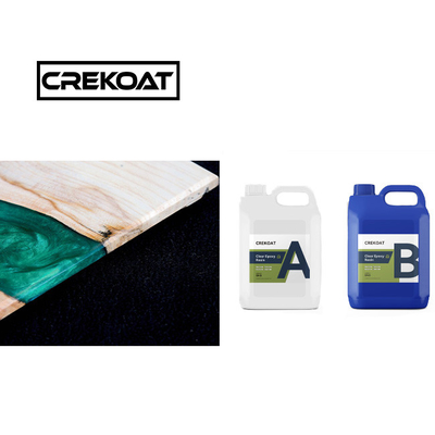 Düşük Kokusu Yok Voc Art Epoxy reçine Çarpışma Direnci Nehir Masası Mücevher Kalıpları için