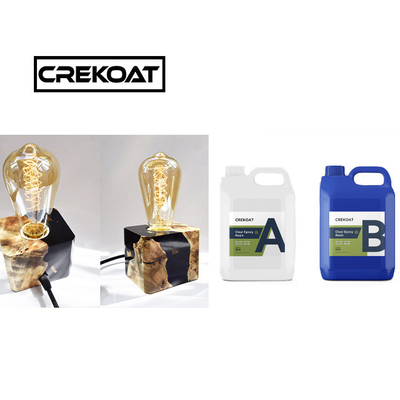 Düşük Kokusu Yok Voc Art Epoxy reçine Çarpışma Direnci Nehir Masası Mücevher Kalıpları için
