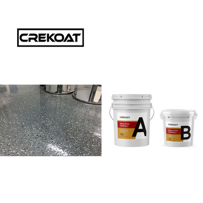 Flake Spray Epoksi reçine zemin kaplama dikişsiz kabarcık yok özelleştirilebilir