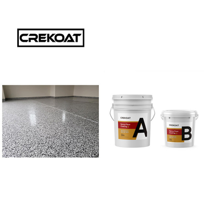 Roller Polyaspartik Zemin Kaplama Kullanım Direnci % 100 Katı Epoxy Kaplama 3mm