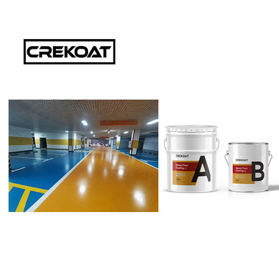 2 Paket Endüstriyel Epoksi Yere Kaplama / Ağır Trafik İçin Dökülen Boya