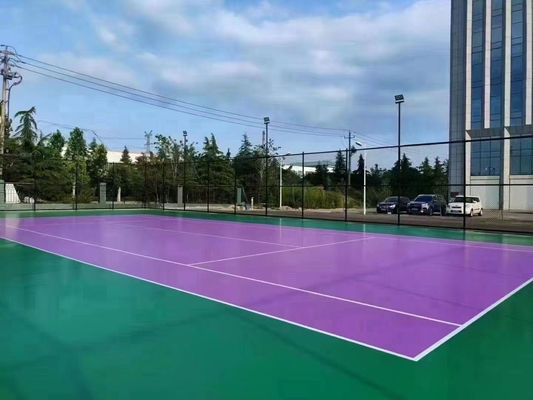 Granules Basketbol Zemin Kaplama 13mm Tenis Sahası Kaplama Kauçuk