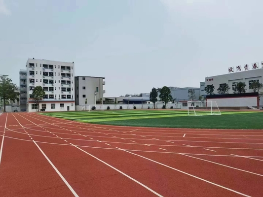 EPDM spor zemin kaplama / boya kayma dayanıklı sentetik silikon PU IAAF