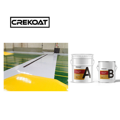 Ev döşeme için Crekoat Solvent Based Endüstriyel Epoxy Zemin Kaplama