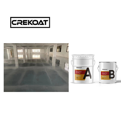 Parlak Hızlı Kurutma Polyurethane Yer Boyası 1mm Sertlik Su Üslü