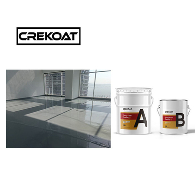 Kayma Karşıtı Su geçirmezlik Polyurethane Beton Yere Kaplama Parlak