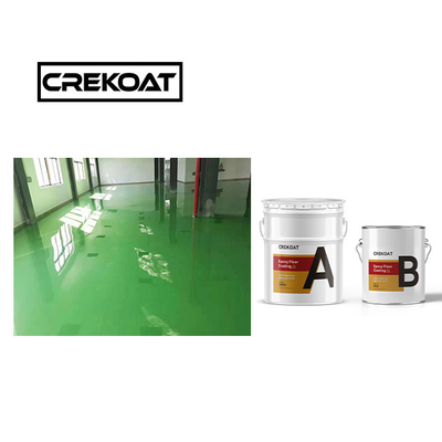 Topcoat Endüstriyel Polyurethane Zemin Kaplama Yarım Parlak Su geçirmez Zemin Boyası