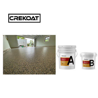 Çeşitli renkli Parlak Epoxy Plak Yer kaplama reçine Doğal olarak köpüklenir
