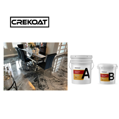 Çizik Direnci Epoxy Kaplama Kokusuz Yüksek Parlaklıklı reçine kaplama sertleştirilmiş