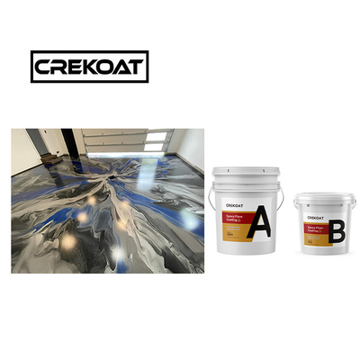 Çizik Direnci Epoxy Kaplama Kokusuz Yüksek Parlaklıklı reçine kaplama sertleştirilmiş
