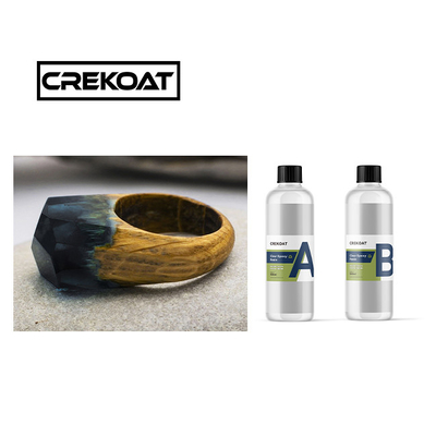 Sert, Açık Epoxy reçine, VOC içermez, Mücevher yapımı için zehirli değildir.