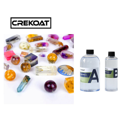 Uzun süreli döküm açık epoksi reçine 1kg Kit Sanat Çantası Tumbler Mücevher Yapım