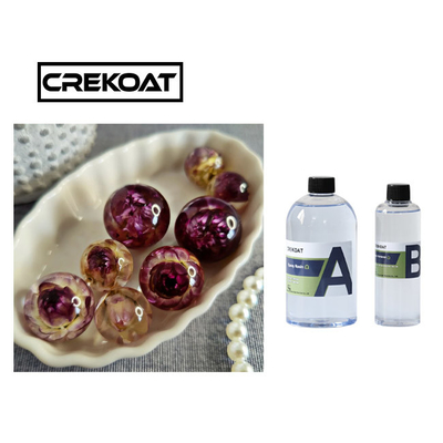 Kristal Açık Sanat Mücevherler Nehir Masaları Epoksi reçine Düşük viskozluk Çizik Direnci