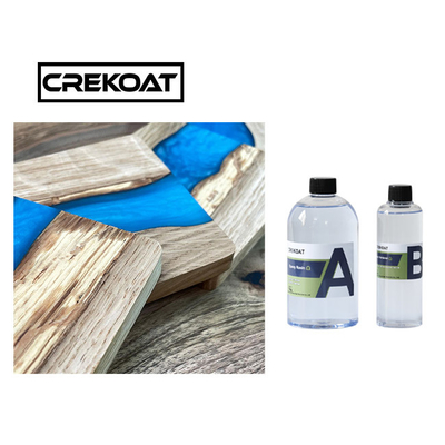 2 bileşenli Yüksek Parlaklıklı Açık Epoxy reçine Sanat Bar Masaları Tumbler için