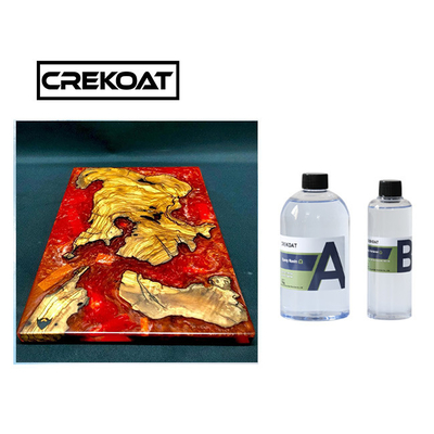 Yiyecek Güvenli Ahşap Atma Sanat El Sanatları için Saf Epoxy reçine Sararmaya Direnir