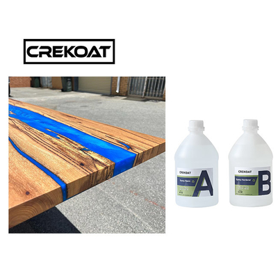 Yanmaz 2 Gallon Epoxy reçine döküm için Nehir Masaları Bar Topları Kendiliğinden Gazı Çıkarma