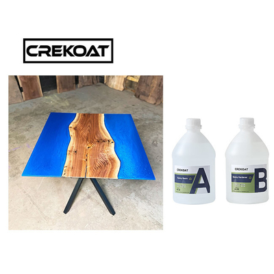 Gömme Nehir Masaları Epoksi reçine Kit Sanatı Açık Epoksi reçine MSDS