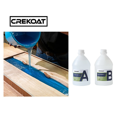 Bubble Free Casting Deep Pour Epoxy Resin For Table Self-Leveling Crystal Clear (Bülbülsüz dökme derin dökme)