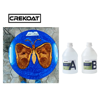 Ultra Clear 2/ 1 Derin Dökme Epoksi reçine Nehir Taburları için Çarpışma Direnci