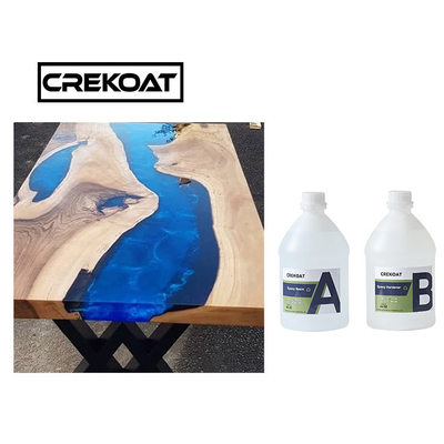 1.5 Gallon Kit Epoxy döküm reçini Voc serbest kristal açık Epoxy