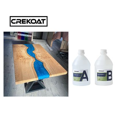 1.5 Gallon Kit Epoxy döküm reçini Voc serbest kristal açık Epoxy