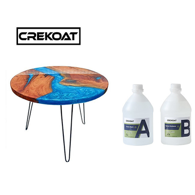 Ultra Clear 2/ 1 Derin Dökme Epoksi reçine Nehir Taburları için Çarpışma Direnci