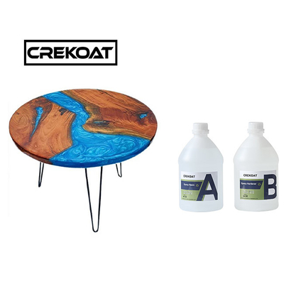 Ultra Clear 2/ 1 Derin Dökme Epoksi reçine Nehir Taburları için Çarpışma Direnci