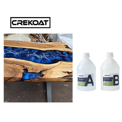 Ultra Clear 2/ 1 Derin Dökme Epoksi reçine Nehir Taburları için Çarpışma Direnci