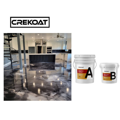 UV Direnci 3d Epoxy reçine Metal Beton Zemini Zehirli Değil