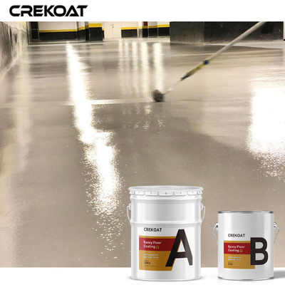 2 Paket Epoksi Solvent Temelli Yer Boyası Etkiye Dirençli Epoksi reçine kaplama