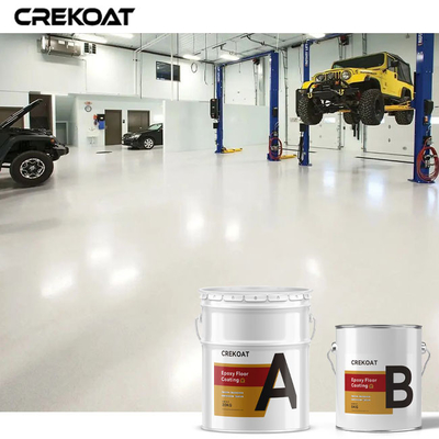 2 Paket Epoksi Solvent Temelli Yer Boyası Etkiye Dirençli Epoksi reçine kaplama