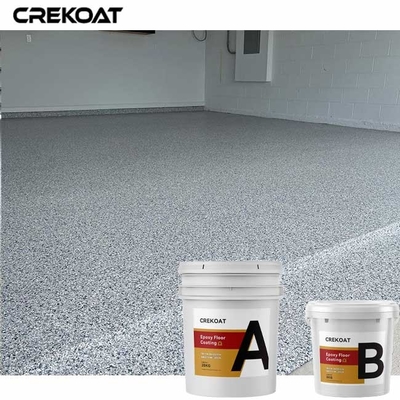 Vinyl Chips Flake Epoxy Kuvars Metallik ile Açık reçine zemin kaplama