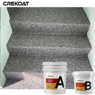 % 100 Katı Epoksi reçine Flak Beton Kaplama 2 bileşenli Ürün