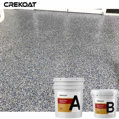 Ticari ve konut için kayma karşısı epoksi reçine zemin kaplama flakes