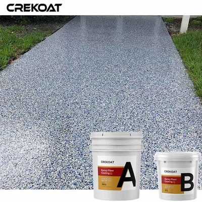 5mm Vinyl Flakes Epoxy reçine zemin kaplama dayanıklılık sağlar