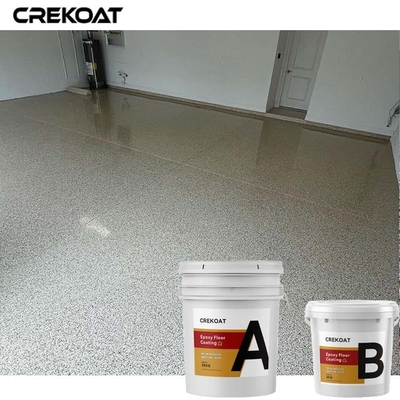 UV Sabit Açık Epoxi reçine zemin kaplama Flakes ile Endüstriyel Güç