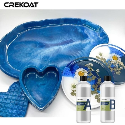 Çarpışma Direnci Liquid Casting Resin For Creating Resin Art Coasters
