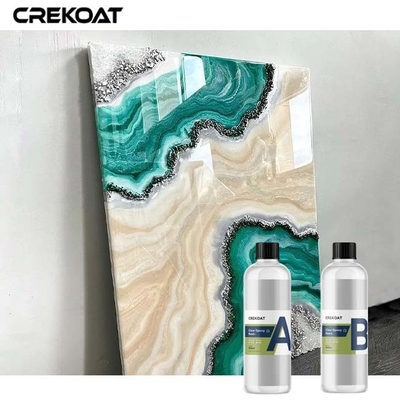 Çeşitli Üst Katman Kristal Açık Epoksi reçine Sanat Eserleri için Mücevherler Ve Masaüstüler
